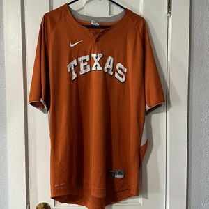 Men’s Nike Texas Longhorns Baseball Jersey